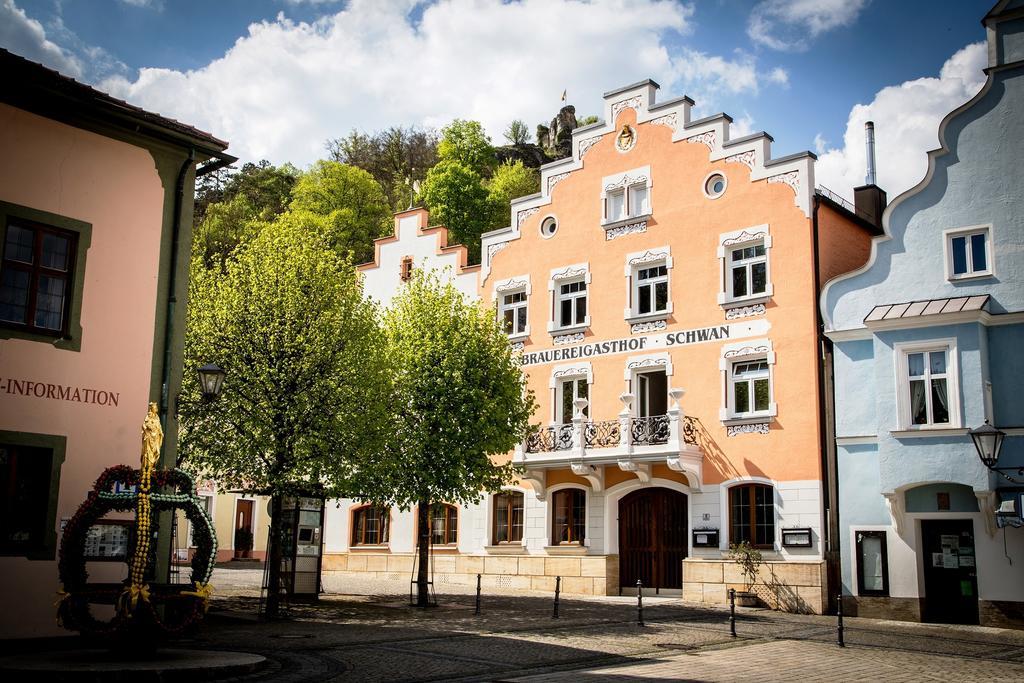 Gasthaus Schwan Riedenburg Eksteriør bilde