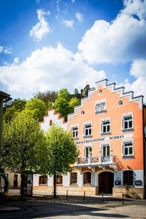 Gasthaus Schwan Riedenburg Eksteriør bilde